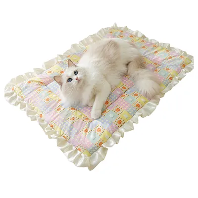 FurryFusion Tapis de couchage double face pour chat et chien FurryFusion Tapis de couchage double face pour chat et chien