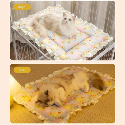 FurryFusion Tapis de couchage double face pour chat et chien