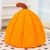 IntiMeg Panier pour Chat Citrouille d'Halloween