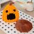 IntiMeg Panier pour Chat Citrouille d'Halloween