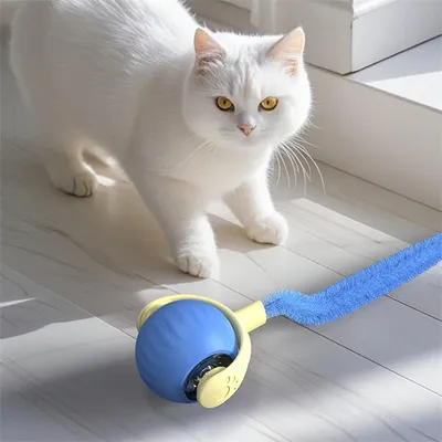 IntiMeg Jouet - Balle interactive pour chien et chat