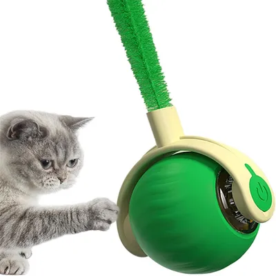 IntiMeg Jouet - Balle interactive pour chien et chat