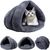 IntiMeg Lit grotte pour chiens et chats , 45 x 40 x 30 cm