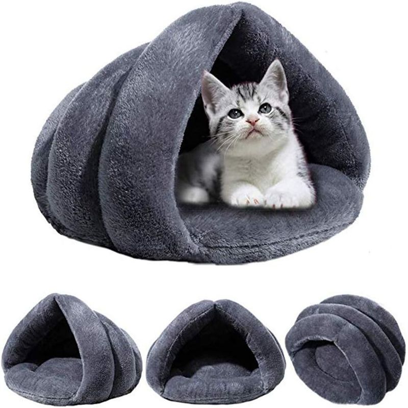 IntiMeg Lit grotte pour chiens et chats , 45 x 40 x 30 cm