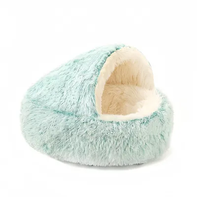 FurryFusion Lit pour chat semi-fermé