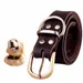 FurryFusion Collier en cuir pour chien