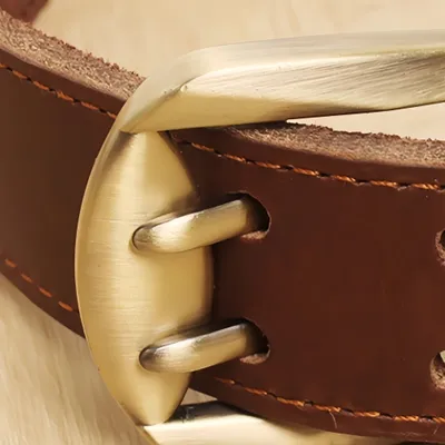 FurryFusion Collier en cuir pour chien