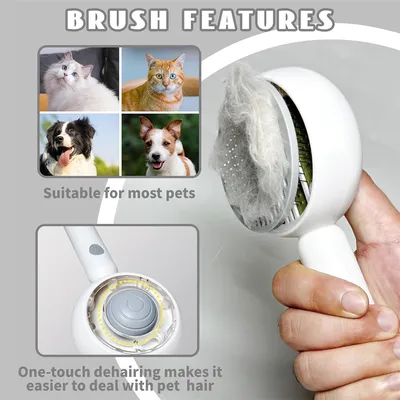 IntiMeg Brosse à spray pour chien et chat