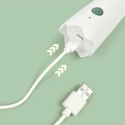 IntiMeg Brosse électrique auto - nettoyante pour chien et chat