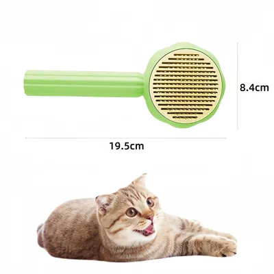 IntiMeg Brosse auto - nettoyante pour chien et chat