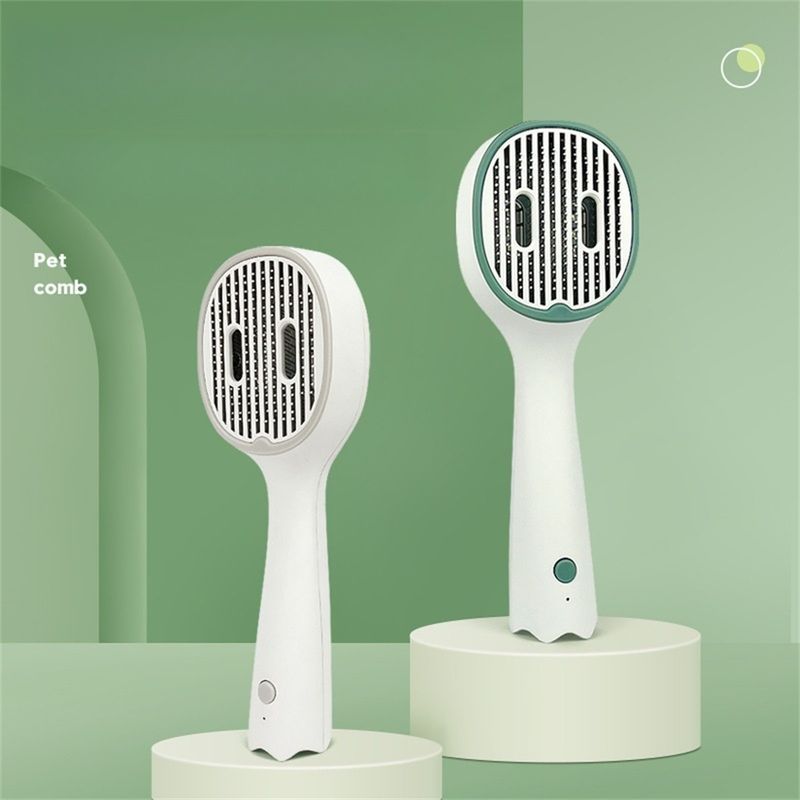 IntiMeg Brosse électrique auto - nettoyante pour chien et chat