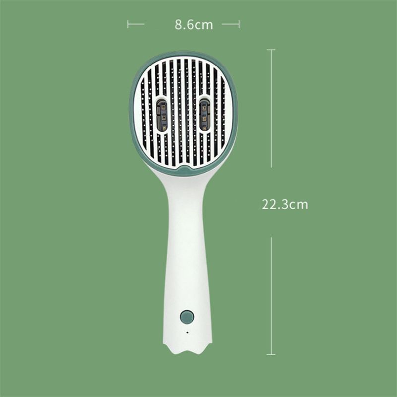 IntiMeg Brosse électrique auto - nettoyante pour chien et chat