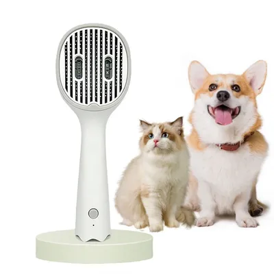 IntiMeg Brosse électrique auto - nettoyante pour chien et chat IntiMeg Brosse électrique auto - nettoyante pour chien et chat