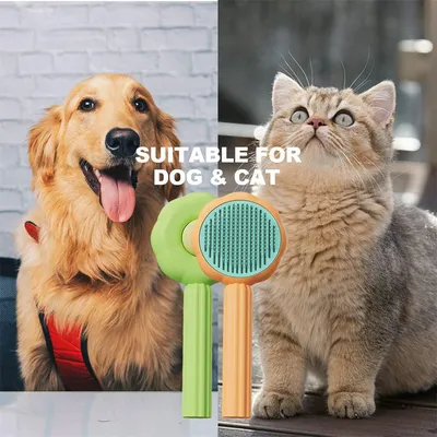 IntiMeg Peigne auto - nettoyant pour chien et chat