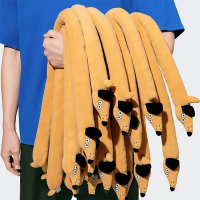 IntiMeg Jouet en peluche bruyant pour chien 100cm