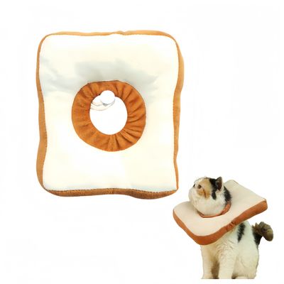 FurryFusion Collier anti-léchage pour chat et chien Bread