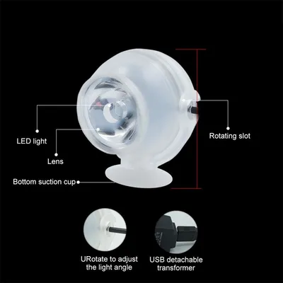 IntiMeg Lumières LED colorées pour aquarium