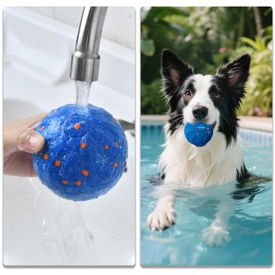 IntiMeg Juguete: pelota electrónica interactiva para perros