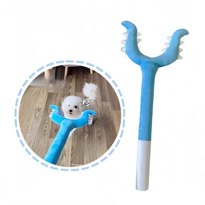 IntiMeg Jouet - Bâton de jeu en peluche pour chien et chat