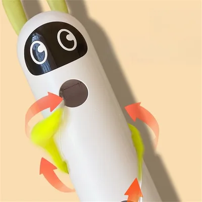 IntiMeg Jouet intelligent pour chat en forme de lapin