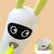 IntiMeg Jouet intelligent pour chat en forme de lapin