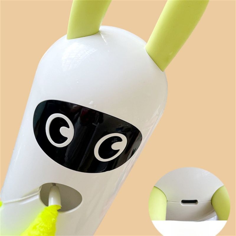 IntiMeg Jouet intelligent pour chat en forme de lapin