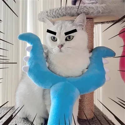 IntiMeg Jouet - Bâton de jeu en peluche pour chien et chat