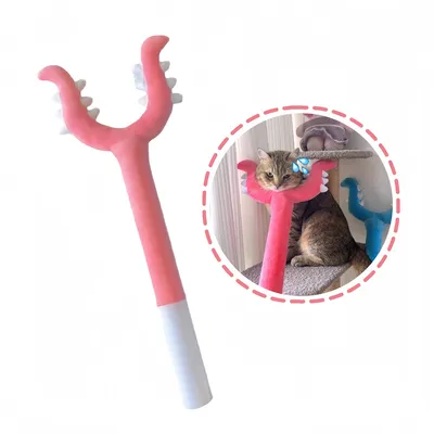 IntiMeg Jouet - Bâton de jeu en peluche pour chien et chat