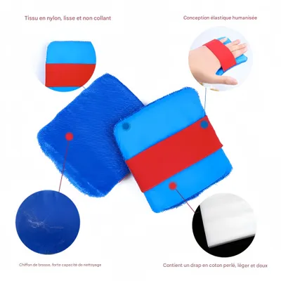 FurryFusion Lot de 2 brosses pour enlever les poils de chat et de chien