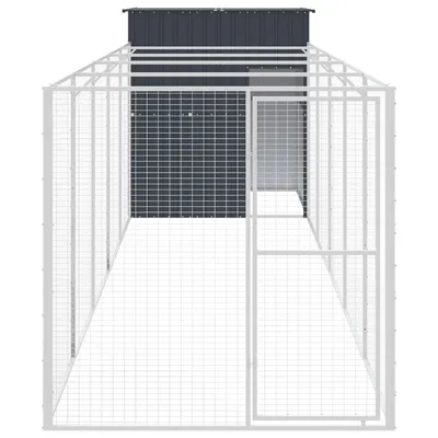 vidaXL niche pour chien Acier