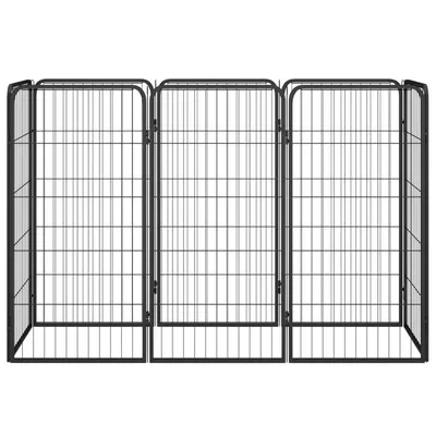 vidaXL parc pour chiens Acier vidaXL parc pour chiens Acier