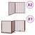 vidaXL barrière pour chien Bois vidaXL barrière pour chien Bois