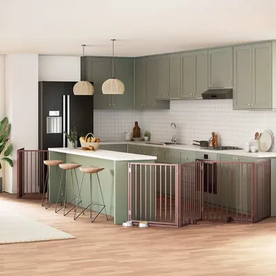 vidaXL barrière pour chien Bois