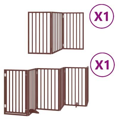 vidaXL barrière pour chien Bois