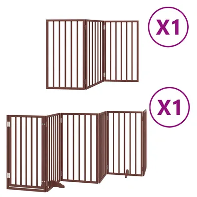vidaXL barrière pour chien Bois
