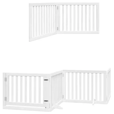 vidaXL barrière pour chien Bois