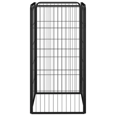 vidaXL parc pour chiens Acier