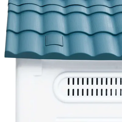 vidaXL niche pour chien Polypropylène