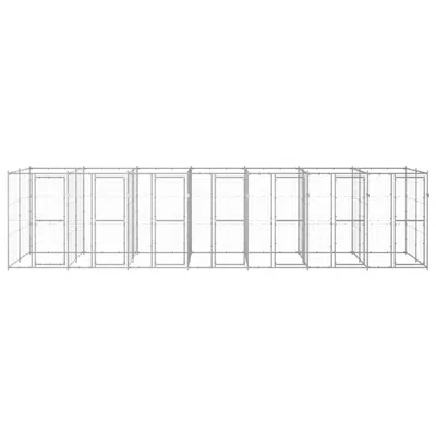 vidaXL niche pour chiens Acier