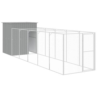 vidaXL niche pour chien Acier