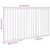 vidaXL barrière pour chien Bois
