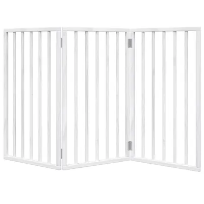 vidaXL barrière pour chien Bois