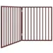 vidaXL barrière pour chien Bois