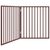 vidaXL barrière pour chien Bois