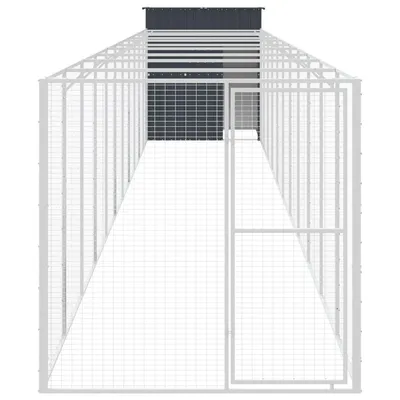 vidaXL niche pour chien Acier