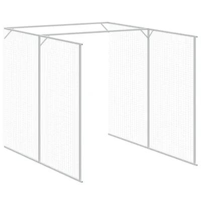 vidaXL niche pour chien Acier