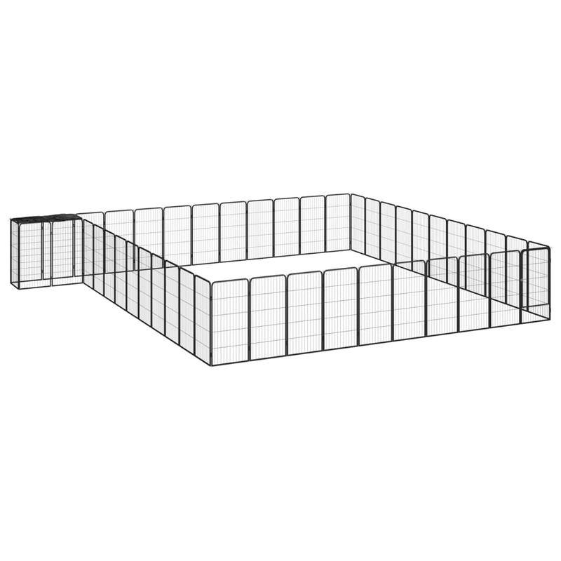 vidaXL parc pour chiens Acier