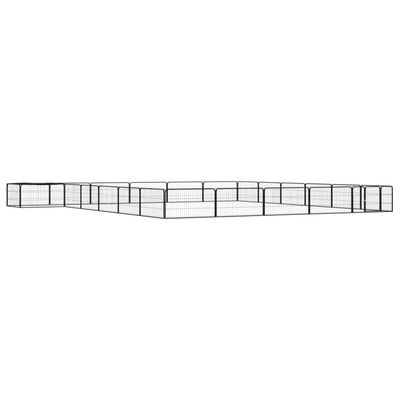 vidaXL parc pour chiens Acier