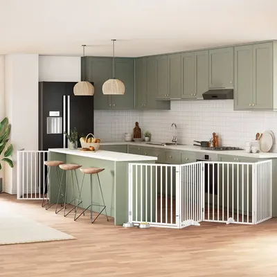 vidaXL barrière pour chien Bois