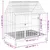 vidaXL cage pour chien Acier